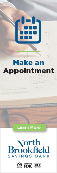 Make an appointment
Learn More
North Brookfield Savings Bank