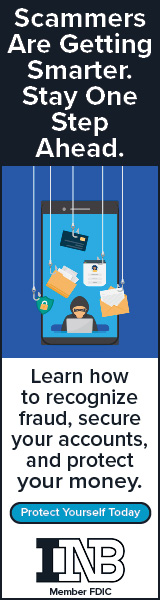 Scammers are getting smarter. Stay one step ahead. Learn how to recognize fraud, secure your accounts, and protect your money. Protect Yourself Today. INB. Member FDIC.