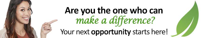 Are you the one who can make a difference? Your next opportunity starts here!