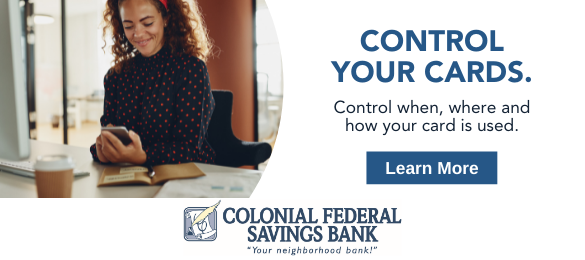Control your cards.
Control when, where and how your card is used.
Learn More