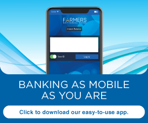 Banking as mobile as you are
Click to download our easy-top-use app.