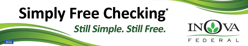 Simply Free Checking*
Still Simple. Still Free. 
Inova Federal