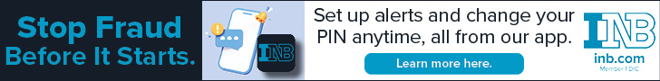 Stop Fraud Before It Starts. Set up alerts and change your PIN anytime, all from our app. INB. Member FDIC.
