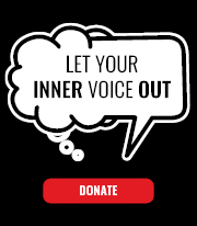 Let your inner voice out. Donate.