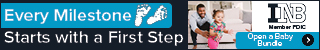 Every Milestone Starts with a First Step. Open a Baby Bundle. INB. Member FDIC.