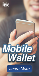 Ad: Mobile Wallet Learn More Member FDIC