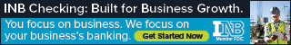 INB Checking: Built for Business Growth. You can focus on your business. We focus on your business's banking. Get Started Now. INB. Member FDIC.