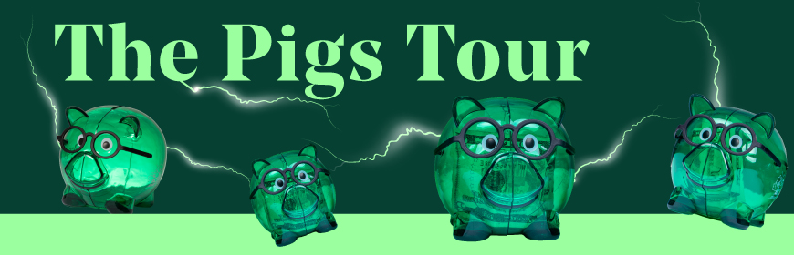 The Peoples Bank Pigs Tour
