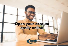 Open your account easily online.
Atomic Credit Union