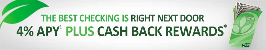 Earn up to 5% APY plus Cash Back on all purchases!