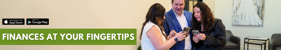 FINANCES AT YOUR FINGERTIPS